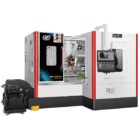 LM10SY-III Double/dual spindles CNC Turret Lathe Machine With Y Axis